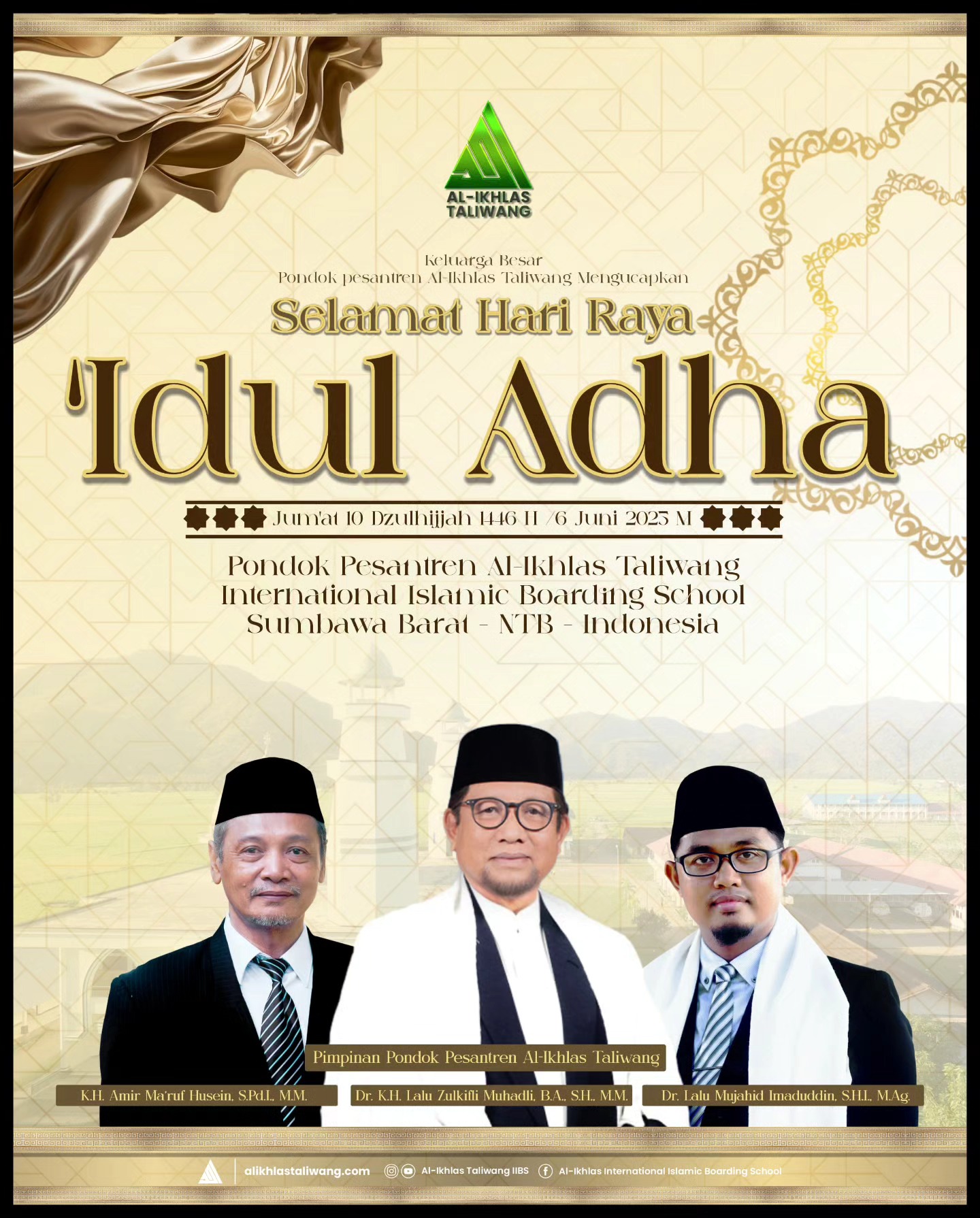 🌙 Selamat Hari Raya Idul Adha 1446 H / 2025 M 🕋