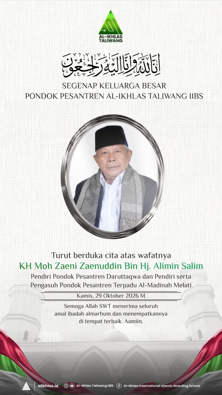 Kegiatan 30 Oktober 2026