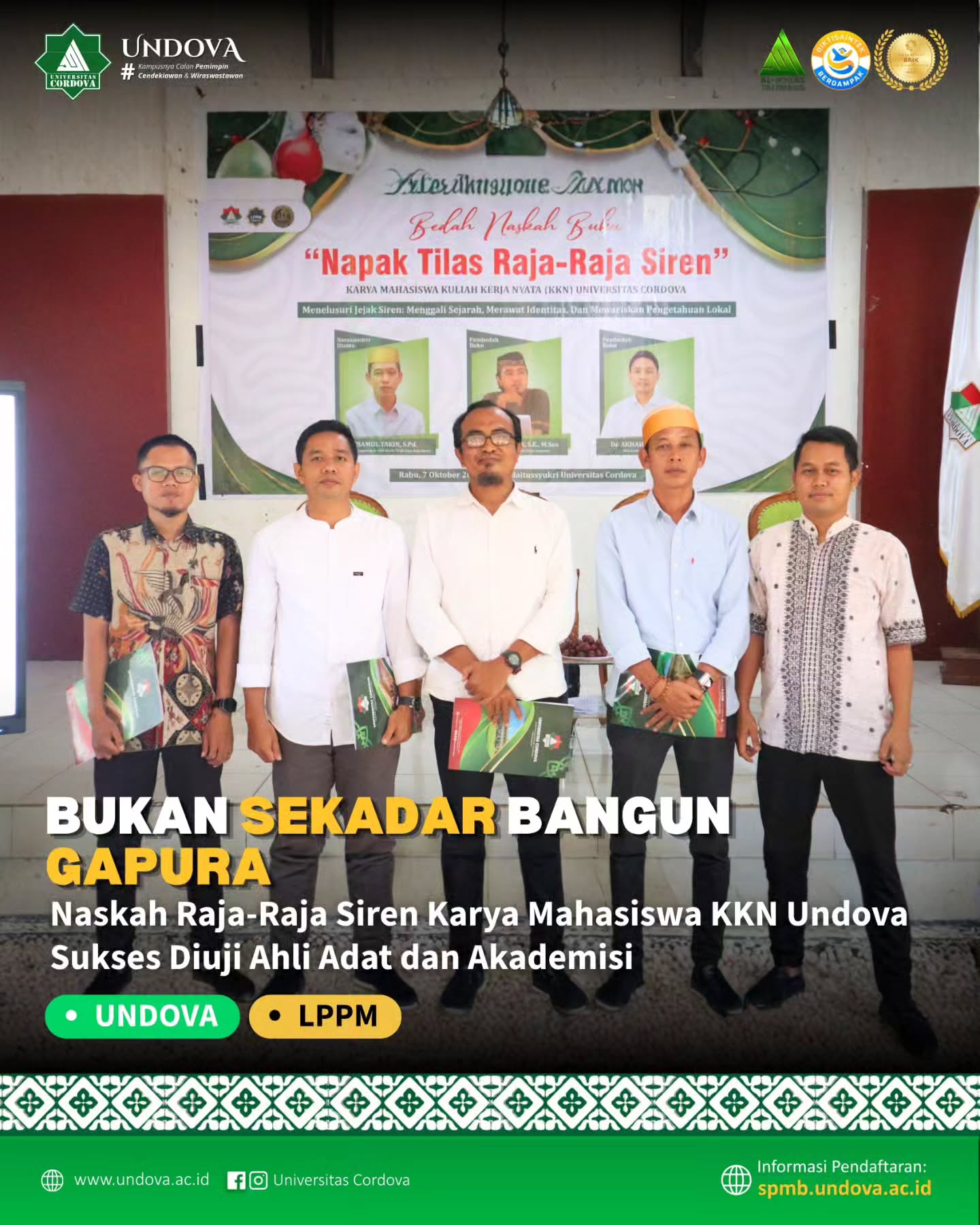 KKN itu bukan cuma plang desa dan gapura.